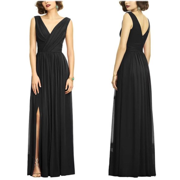 Dessy Collection Dresses Dessy Collection Vivian Diamond Black